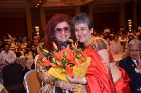 Felicitating Shenaz Hussain